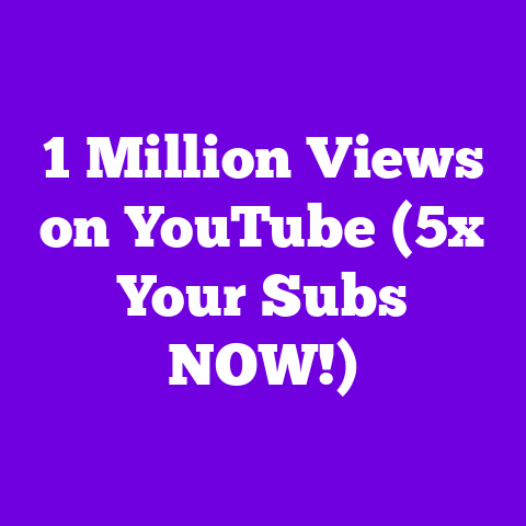 1 Million Views on YouTube (5x Your Subs NOW!)