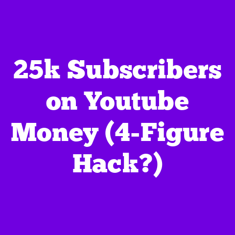 25k Subscribers on Youtube Money (4-Figure Hack?)