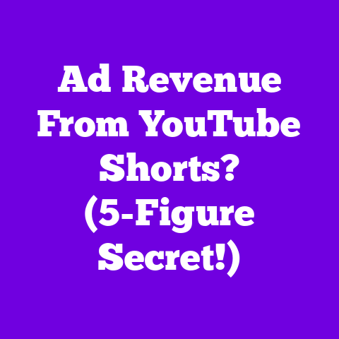 Ad Revenue From YouTube Shorts? (5-Figure Secret!)