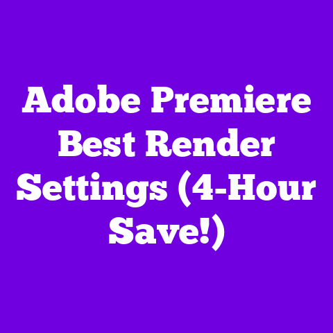 Adobe Premiere Best Render Settings (4-Hour Save!)