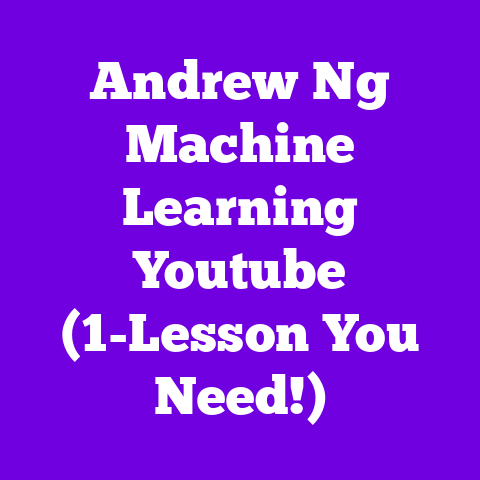 Andrew Ng Machine Learning Youtube (1-Lesson You Need!)