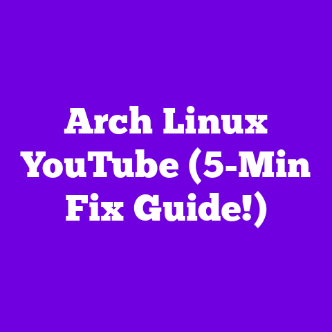 Arch Linux YouTube (5-Min Fix Guide!)