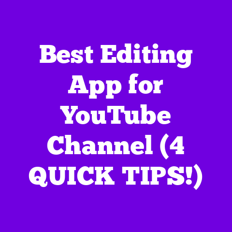 Best Editing App for YouTube Channel (4 QUICK TIPS!)