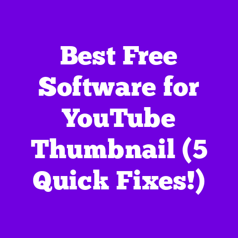Best Free Software for YouTube Thumbnail (5 Quick Fixes!)