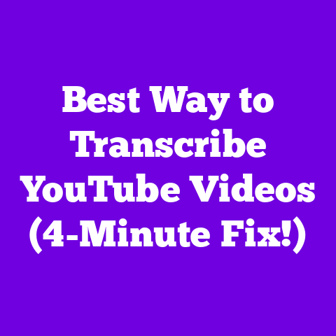 Best Way to Transcribe YouTube Videos (4-Minute Fix!)