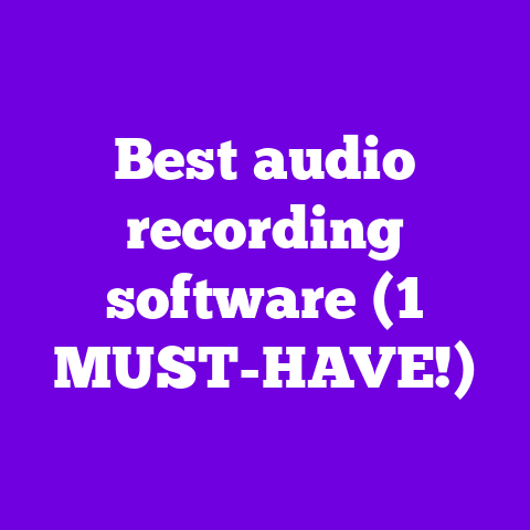 Best audio recording software (1 MUST-HAVE!)