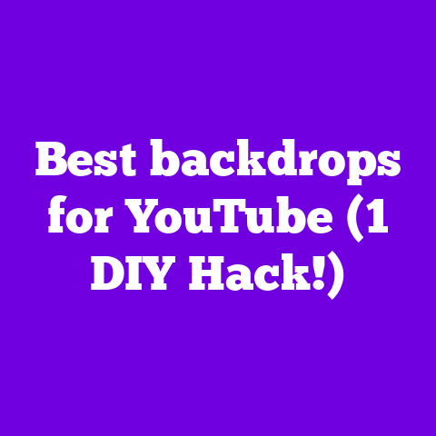 Best backdrops for YouTube (1 DIY Hack!)