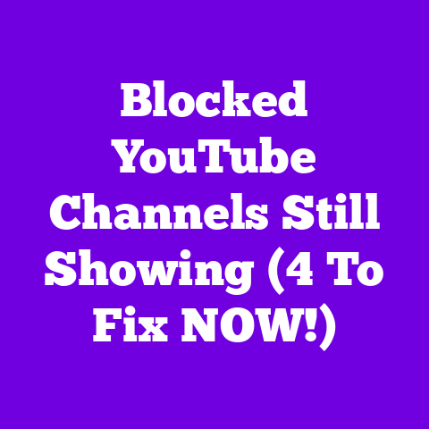 Blocked YouTube Channels Still Showing (4 To Fix NOW!)