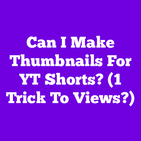 Can I Make Thumbnails For YT Shorts? (1 Trick To Views?)