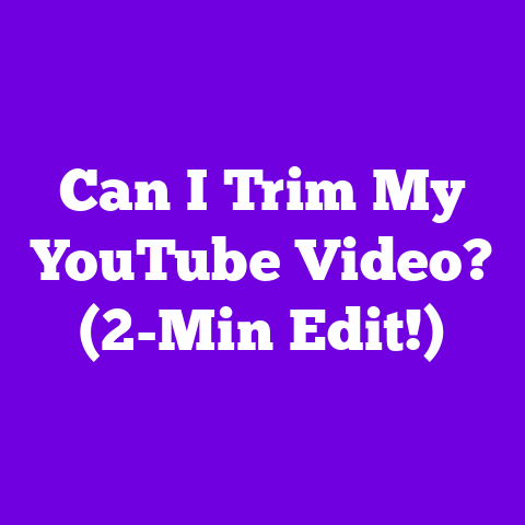 Can I Trim My YouTube Video? (2-Min Edit!)