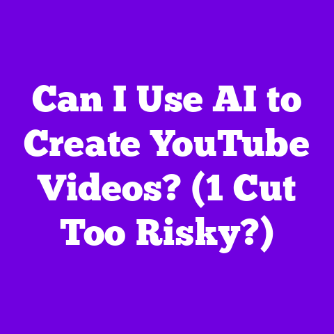 Can I Use AI to Create YouTube Videos? (1 Cut Too Risky?)