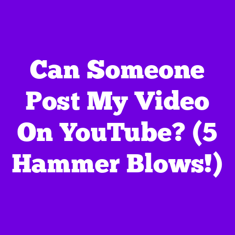 Can Someone Post My Video On YouTube? (5 Hammer Blows!)