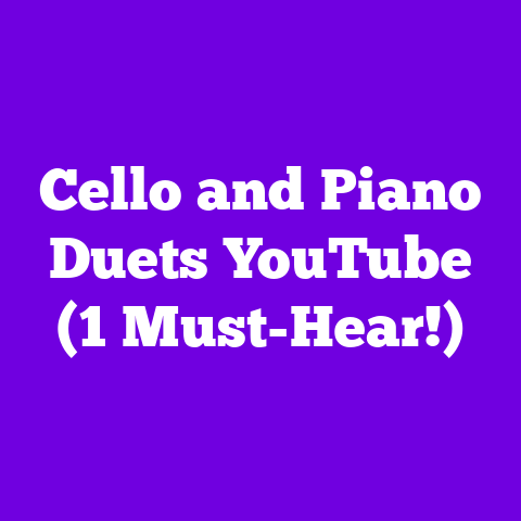 Cello and Piano Duets YouTube (1 Must-Hear!)