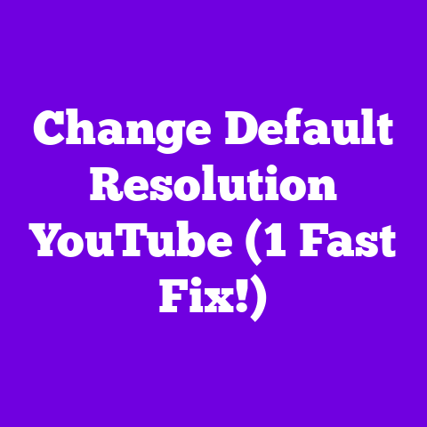 Change Default Resolution YouTube (1 Fast Fix!)