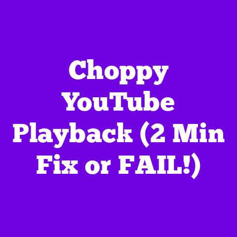 Choppy YouTube Playback (2 Min Fix or FAIL!)