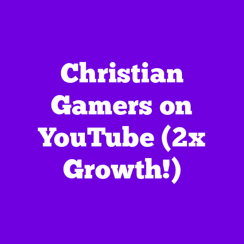 Christian Gamers on YouTube (2x Growth!)
