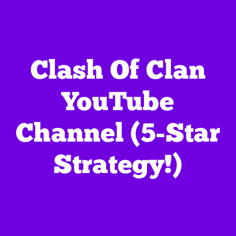 Clash Of Clan YouTube Channel (5-Star Strategy!)