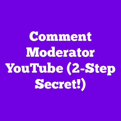 Comment Moderator YouTube (2-Step Secret!)