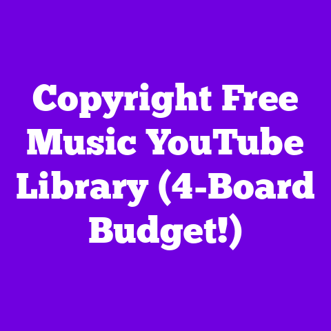 Copyright Free Music YouTube Library (4-Board Budget!)
