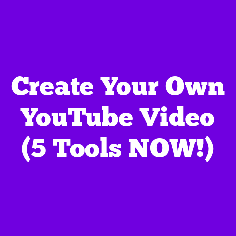 Create Your Own YouTube Video (5 Tools NOW!)
