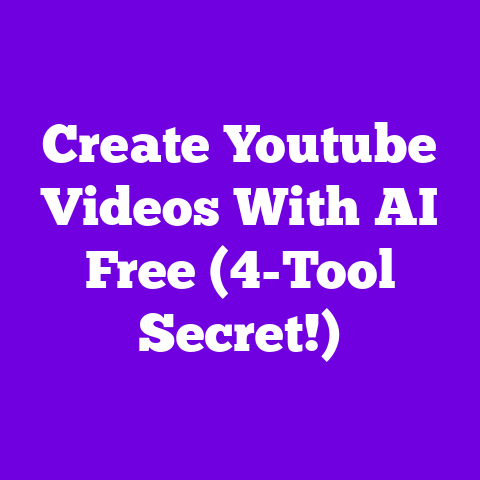 Create Youtube Videos With AI Free (4-Tool Secret!)