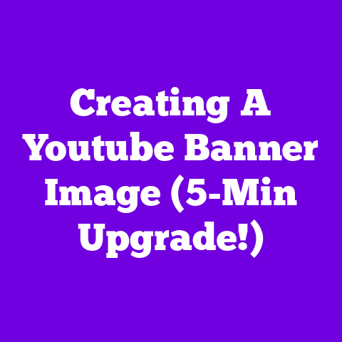 Creating A Youtube Banner Image (5-Min Upgrade!)
