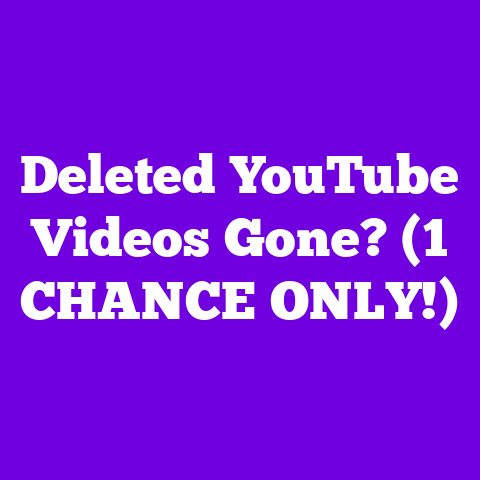 Deleted YouTube Videos Gone? (1 CHANCE ONLY!)