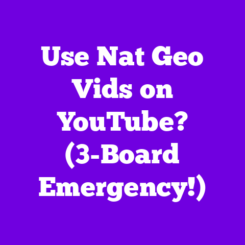 Use Nat Geo Vids on YouTube? (3-Board Emergency!)