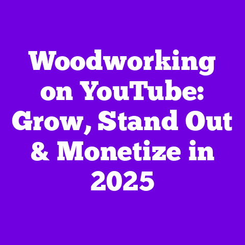 Woodworking on YouTube: Grow, Stand Out & Monetize in 2025