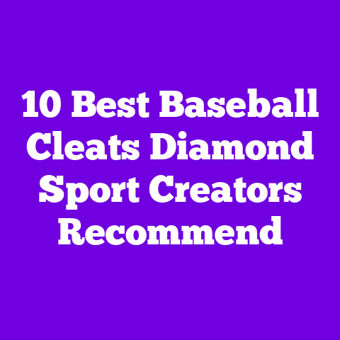 10 Best Baseball Cleats Diamond Sport Creators Recommend