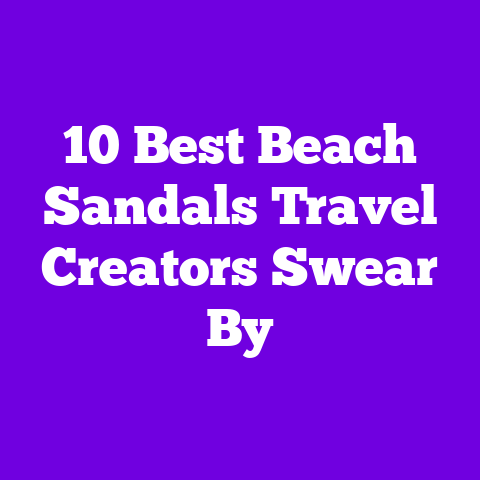 10 Best Beach Sandals Travel Creators Swear By