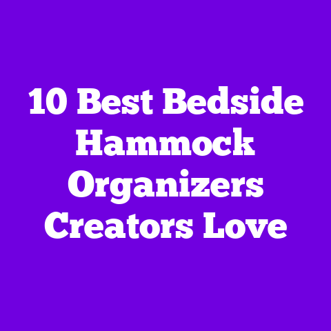 10 Best Bedside Hammock Organizers Creators Love