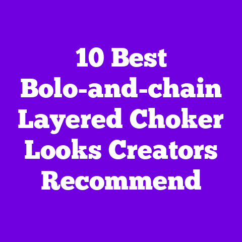 10 Best Bolo-and-chain Layered Choker Looks Creators Recommend