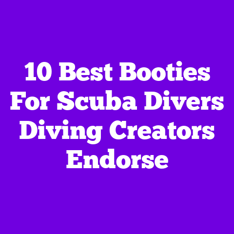 10 Best Booties For Scuba Divers Diving Creators Endorse