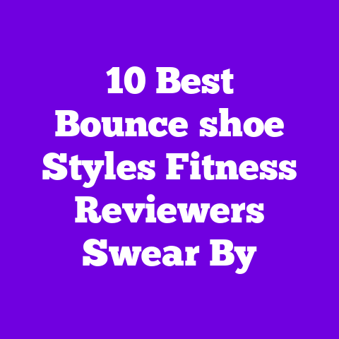 10 Best Bounce‑shoe Styles Fitness Reviewers Swear By