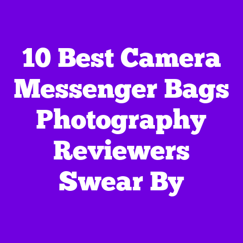 10 Best Camera Messenger Bags Photography Reviewers Swear By