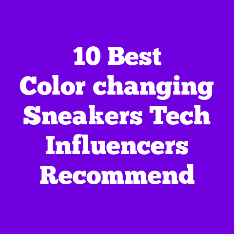 10 Best Color‑changing Sneakers Tech Influencers Recommend