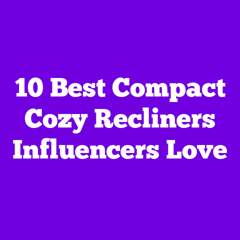 10 Best Compact Cozy Recliners Influencers Love
