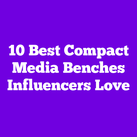 10 Best Compact Media Benches Influencers Love
