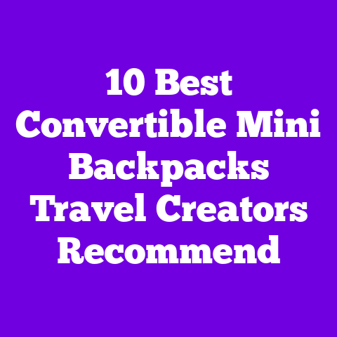 10 Best Convertible Mini Backpacks Travel Creators Recommend