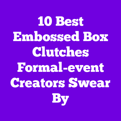 10 Best Embossed Box Clutches Formal-event Creators Swear By