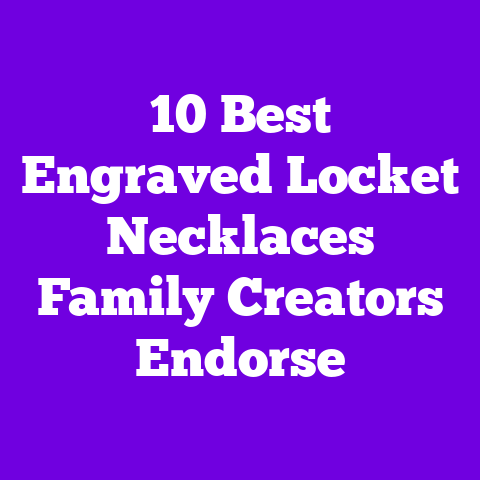10 Best Engraved Locket Necklaces Family Creators Endorse