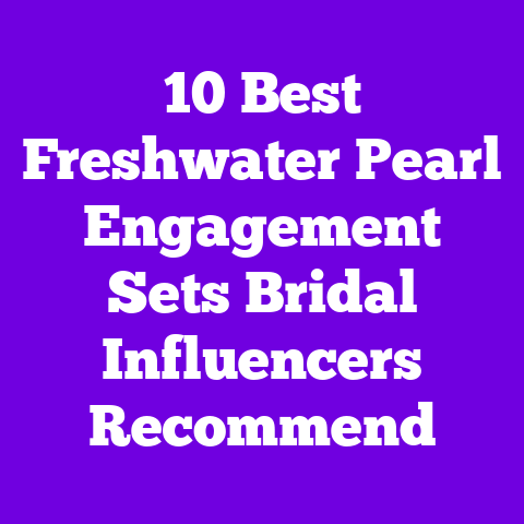 10 Best Freshwater Pearl Engagement Sets Bridal Influencers Recommend