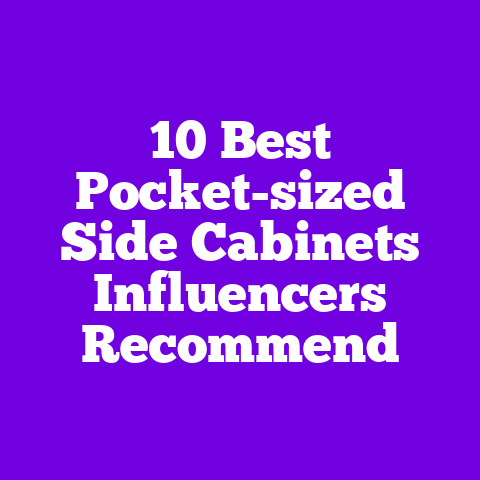 10 Best Pocket-sized Side Cabinets Influencers Recommend