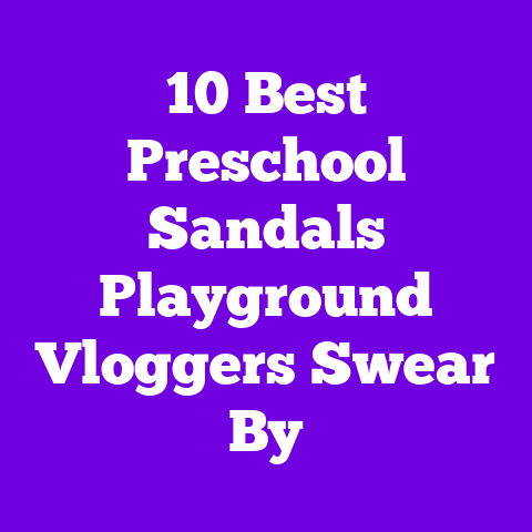 10 Best Preschool Sandals Playground Vloggers Swear By