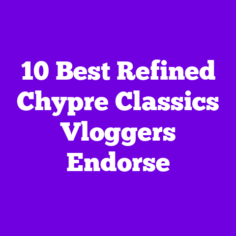10 Best Refined Chypre Classics Vloggers Endorse