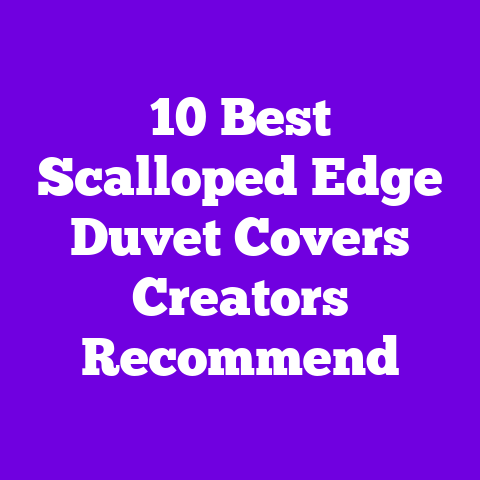 10 Best Scalloped Edge Duvet Covers Creators Recommend