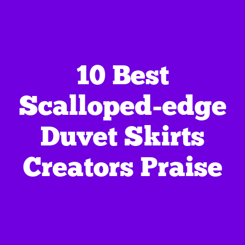 10 Best Scalloped-edge Duvet Skirts Creators Praise