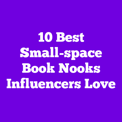 10 Best Small-space Book Nooks Influencers Love