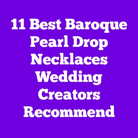 11 Best Baroque Pearl Drop Necklaces Wedding Creators Recommend